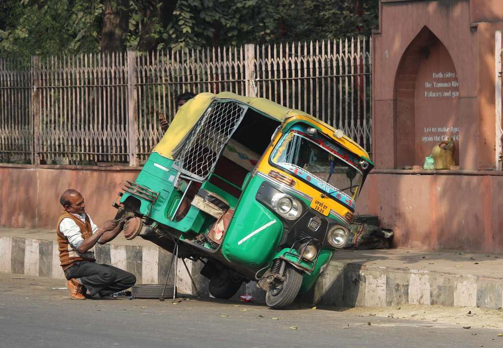 I tuk tuk sono i mezzi di trasporto indiani più utilizzati - blog di viaggi