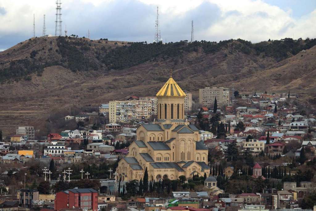 La cattedrale della Santissima Trinità a Tbilisi in Georgia - Blog di viaggi