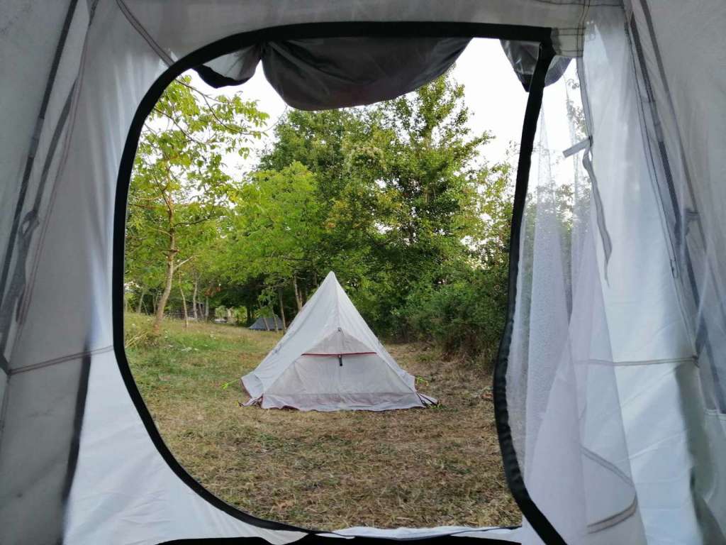 Dormire in tenda durante il cammino dei briganti - blog di viaggi