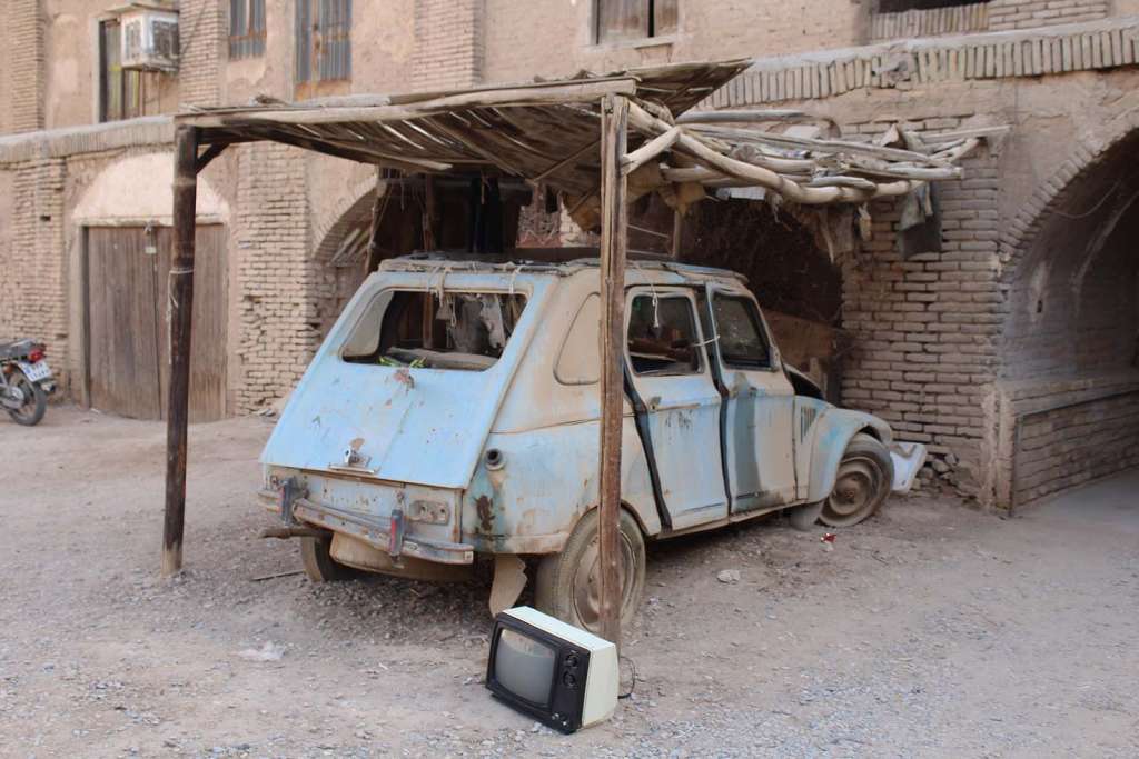 Antico caravanserraglio a Yazd in Iran - blog di viaggi