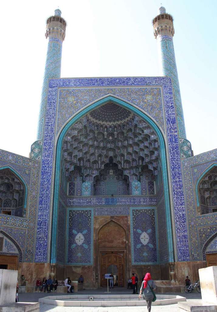 Architettura islamica nella moschea dello Scià ad Esfahan - blog di viaggi