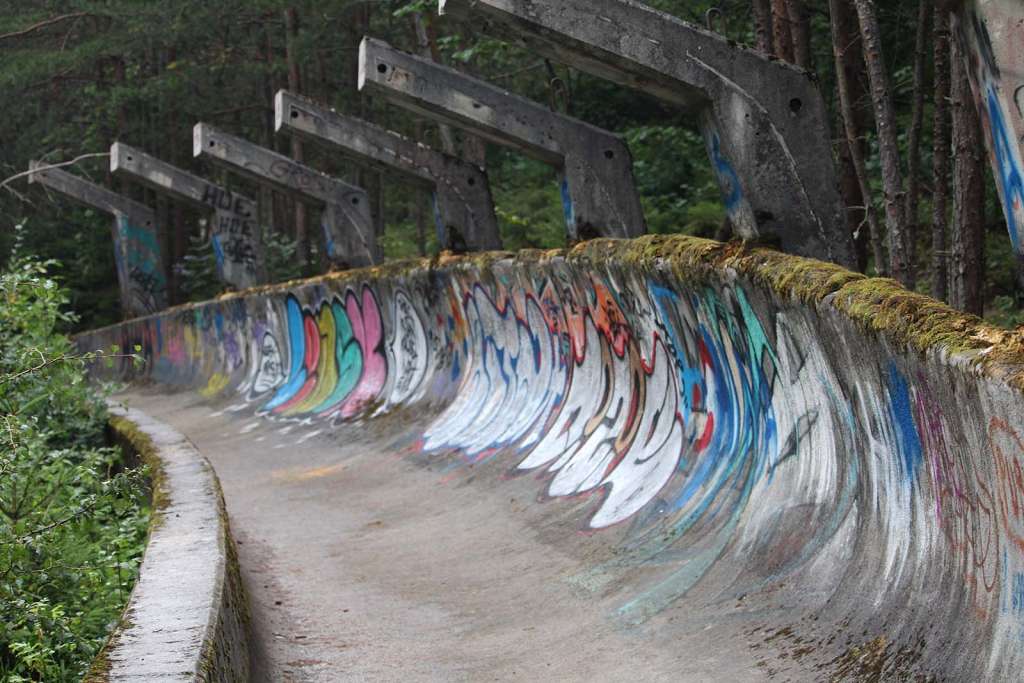 La pista da Bob alle Olimpiadi di Sarajevo - Blog di viaggi