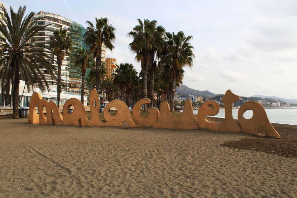 La Playa della Malagueta vicino al centro storico - blog di viaggi
