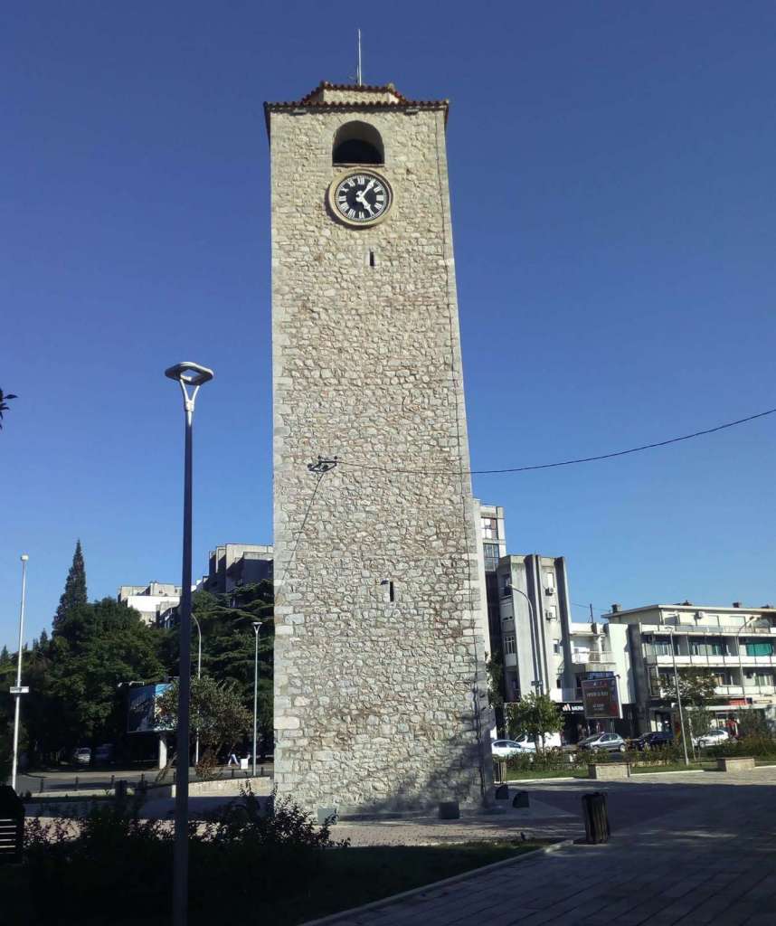 La torre dell'Orologio a Podgorica in Montenegro - blog di viaggi