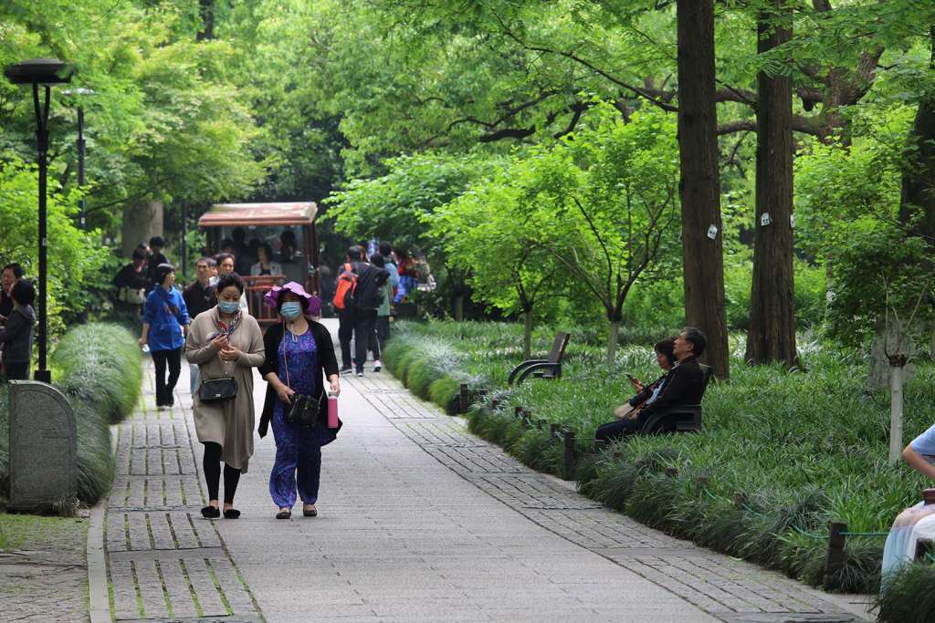 Rilassarsi nel parco Yongjin in Cina - blog di viaggi