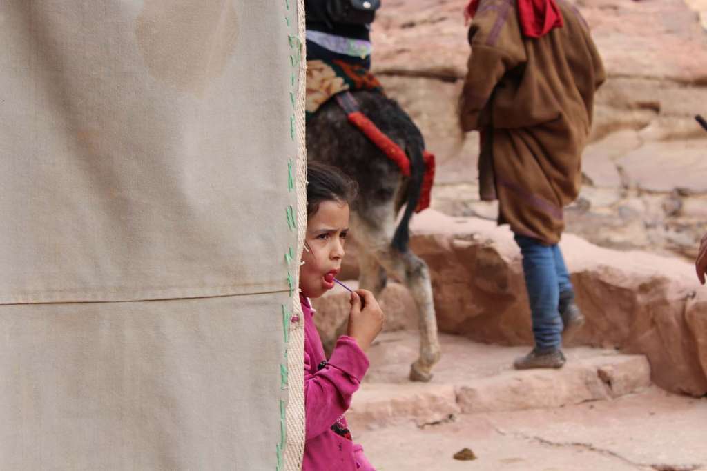 Lo sguardo dei bambini in Giordania - blog di viaggi