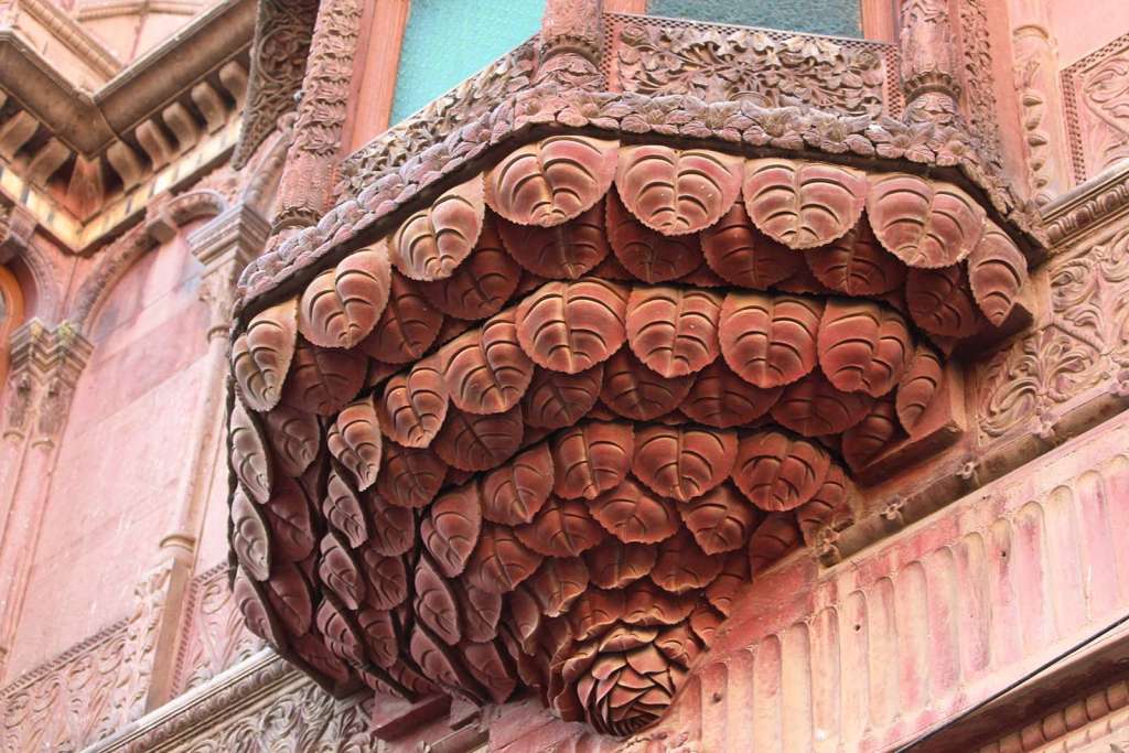 dettagli sui palazzi di Bikaner - blog di viaggi