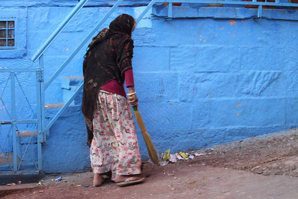 Le mura blu della città di Jodhpur nel Rajasthan - blog di viaggi