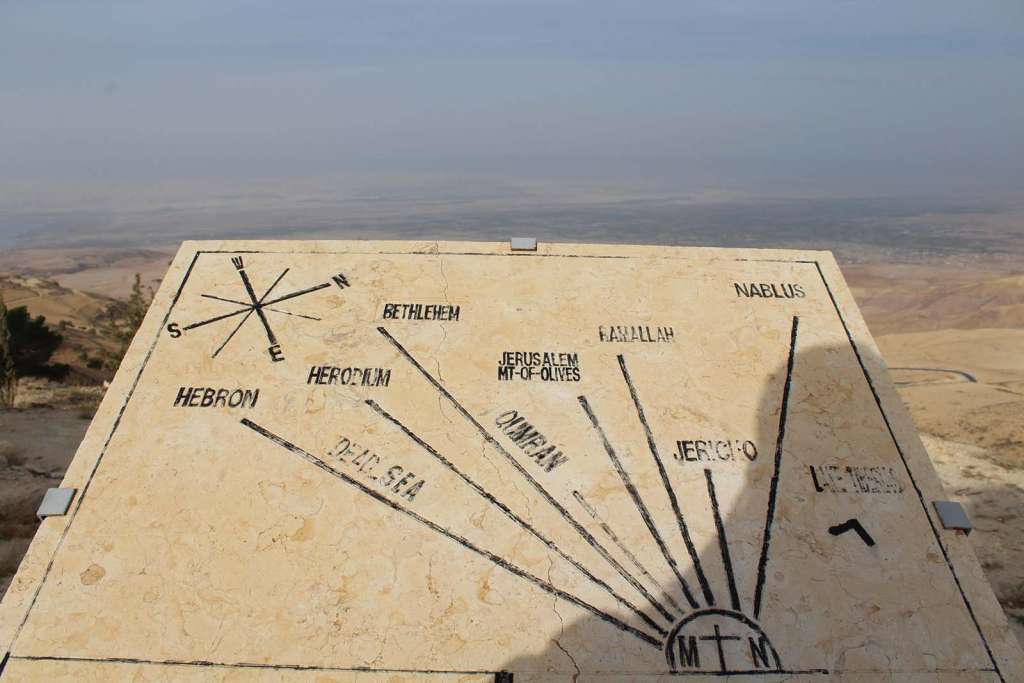 Madaba in Giordania con vista Israele - blog di viaggi