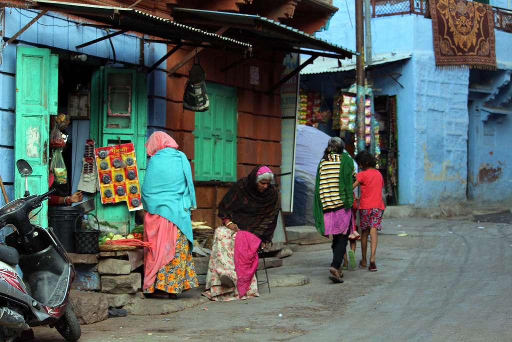 A piedi per le strade di Jodhpur in India - blog di viaggi