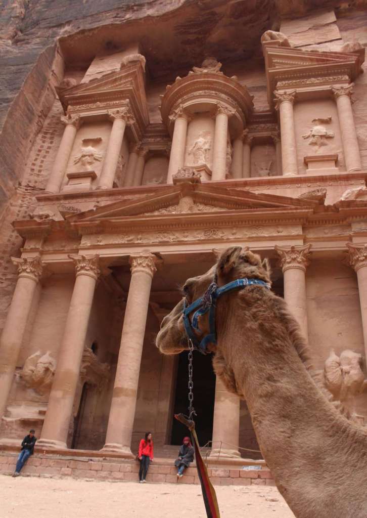 Nel sito archeologico di Petra in Giordania - blog di viaggi