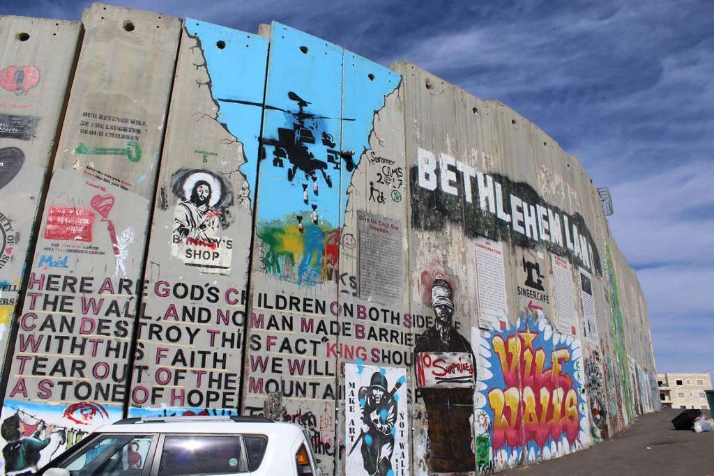 Lungo il muro che divide Israele dalla CisGiordania - blog di viaggi