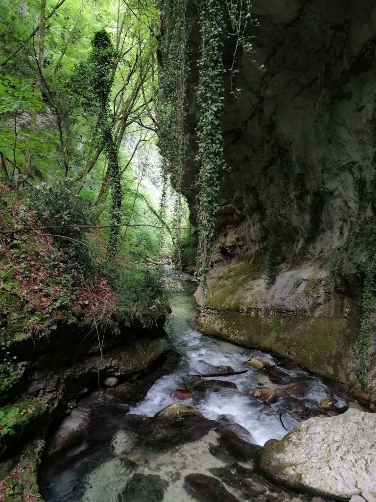 I canyon nella Valle dell'Orfento in Abruzzo - blog di viaggi