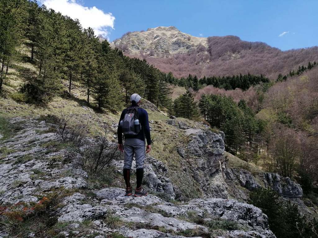 Fabio Sansone nel Parco Nazionale del Gran Sasso e Monti della Laga - blog di viaggi