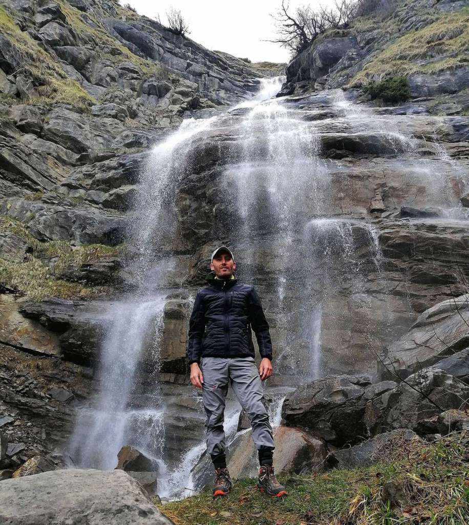 Fabio Sansone in escursione sul Monte Gorzano - blog di viaggi