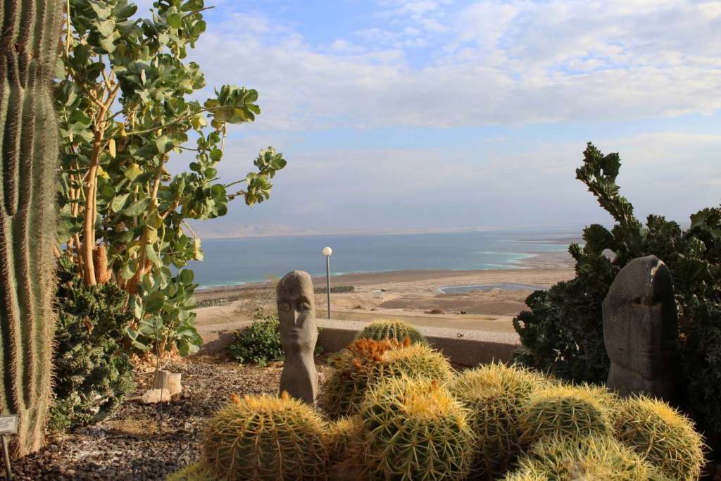 Il panorama sul Mar Morto visto dall'Ein Gedi Camp Lodge a Masada - blog di viaggi