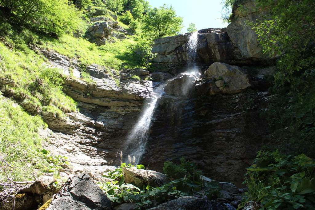 Escursione alla cascata di Trecina Bassa sul monte Gorzano - blog di viaggi