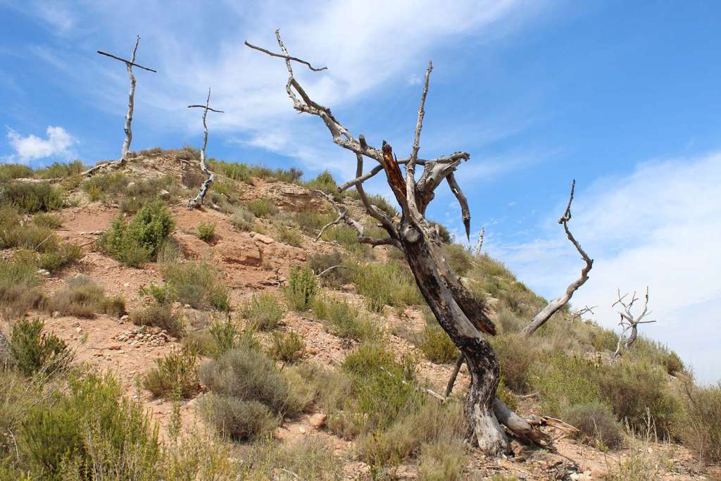 Scoprire la collina delle croci vicino al Monastero di Montserrat - blog di viaggi