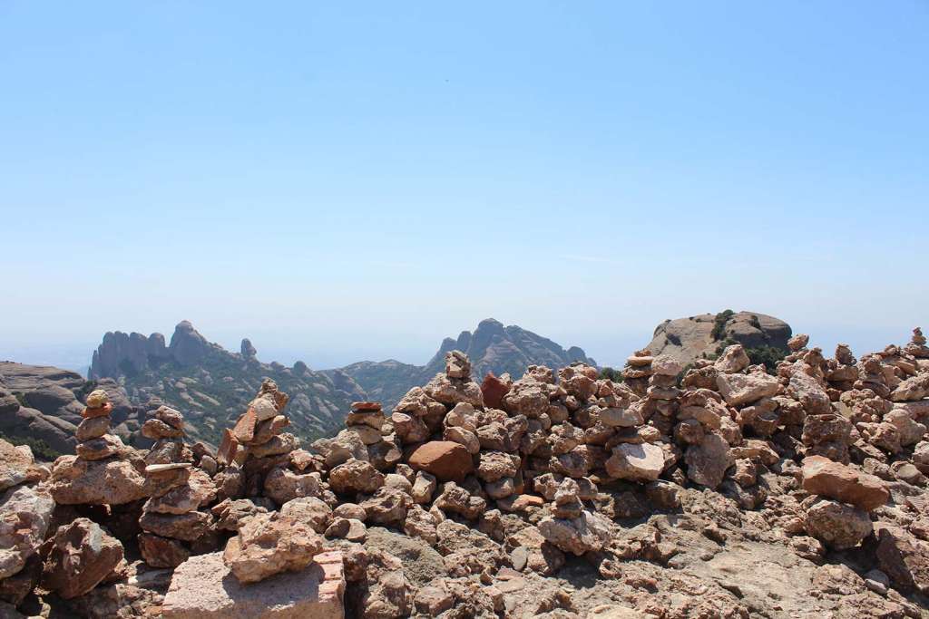 Punto panoramico sul Montserrat in catalogna - blog di viaggi