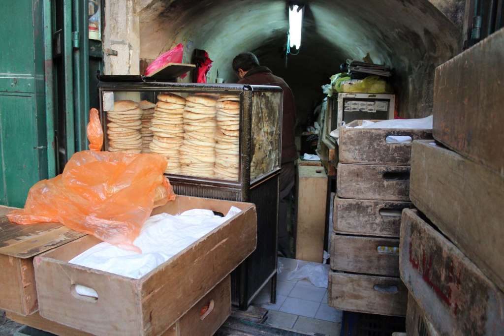 Panificio nel cuore della città vecchia di Gerusalemme - blog di viaggi