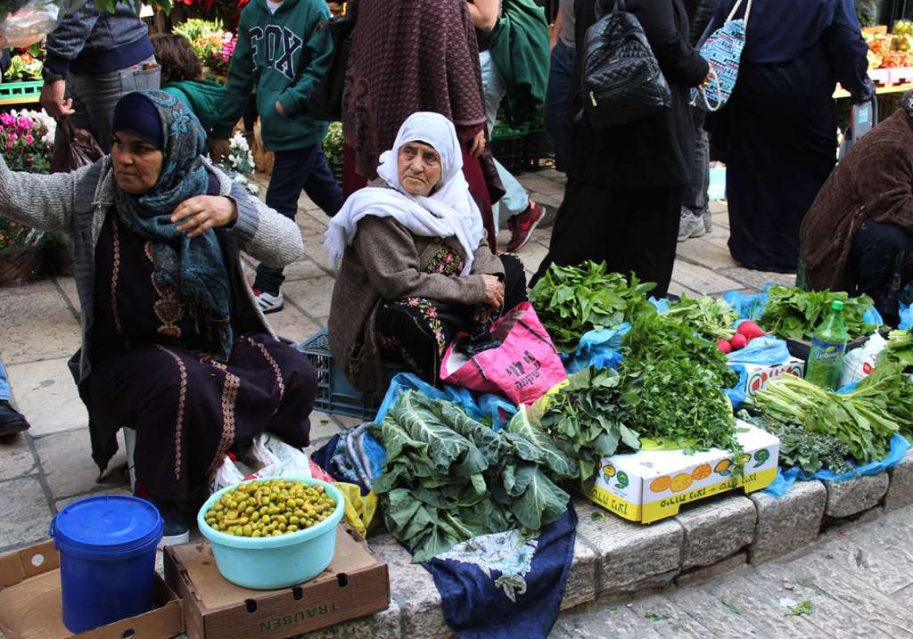 Il mercato nel quartiere musulmano a Gerusalemme - blog di viaggi