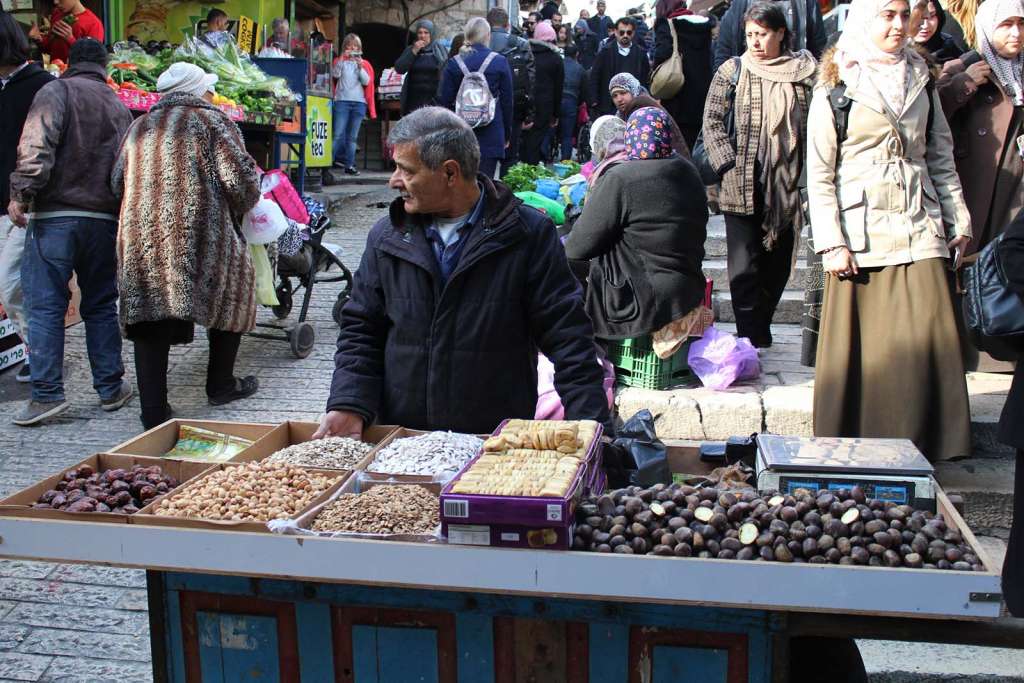 venditori ambulanti nei quartieri di Gerusalemme - blog di viaggi
