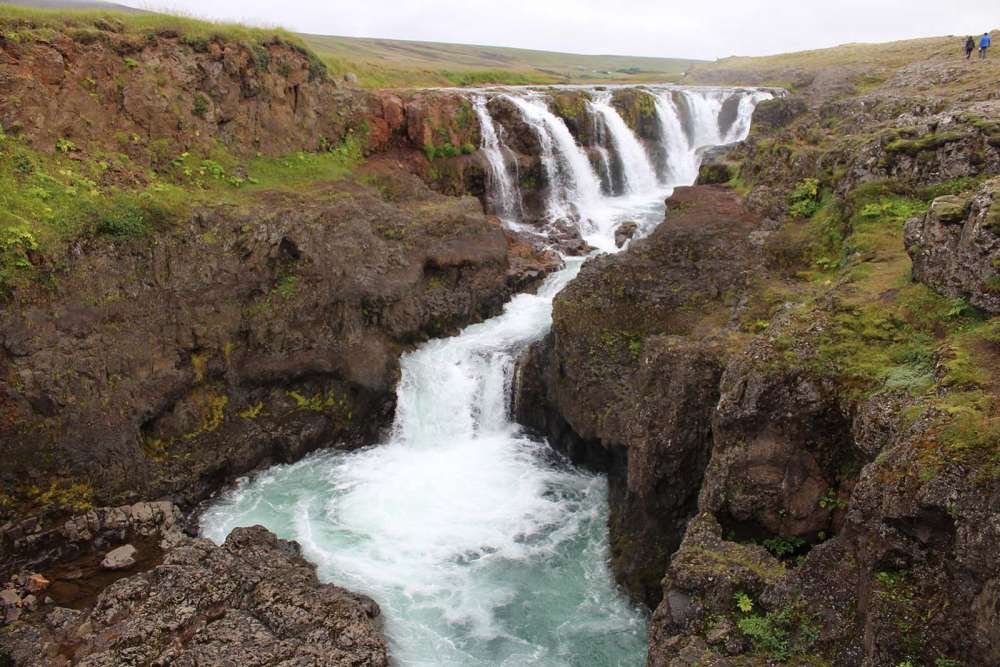 il Canyon di Kolugljufur da visitare nella penisola di Vatnsnes - blog di viaggi
