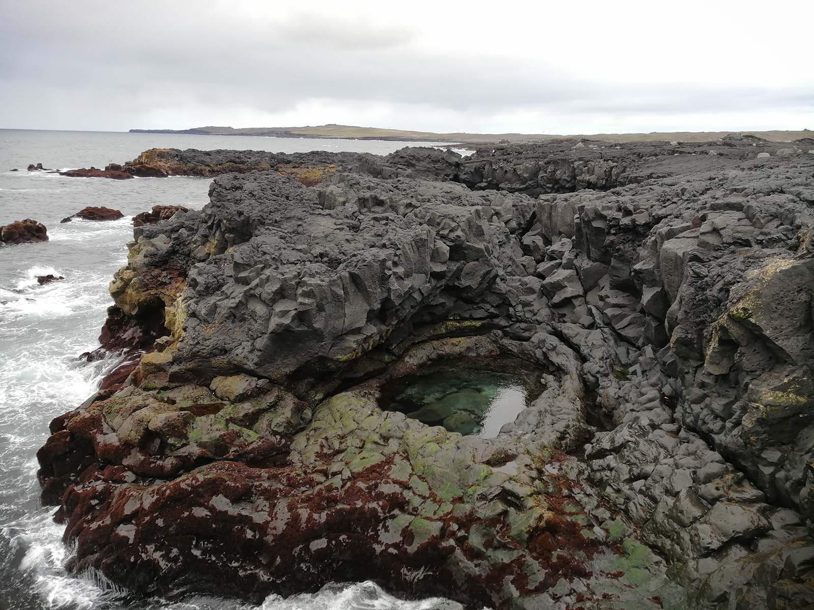 la seconda piscina naturale sulla penisola di Reykjanes in Islanda - blog di viaggi