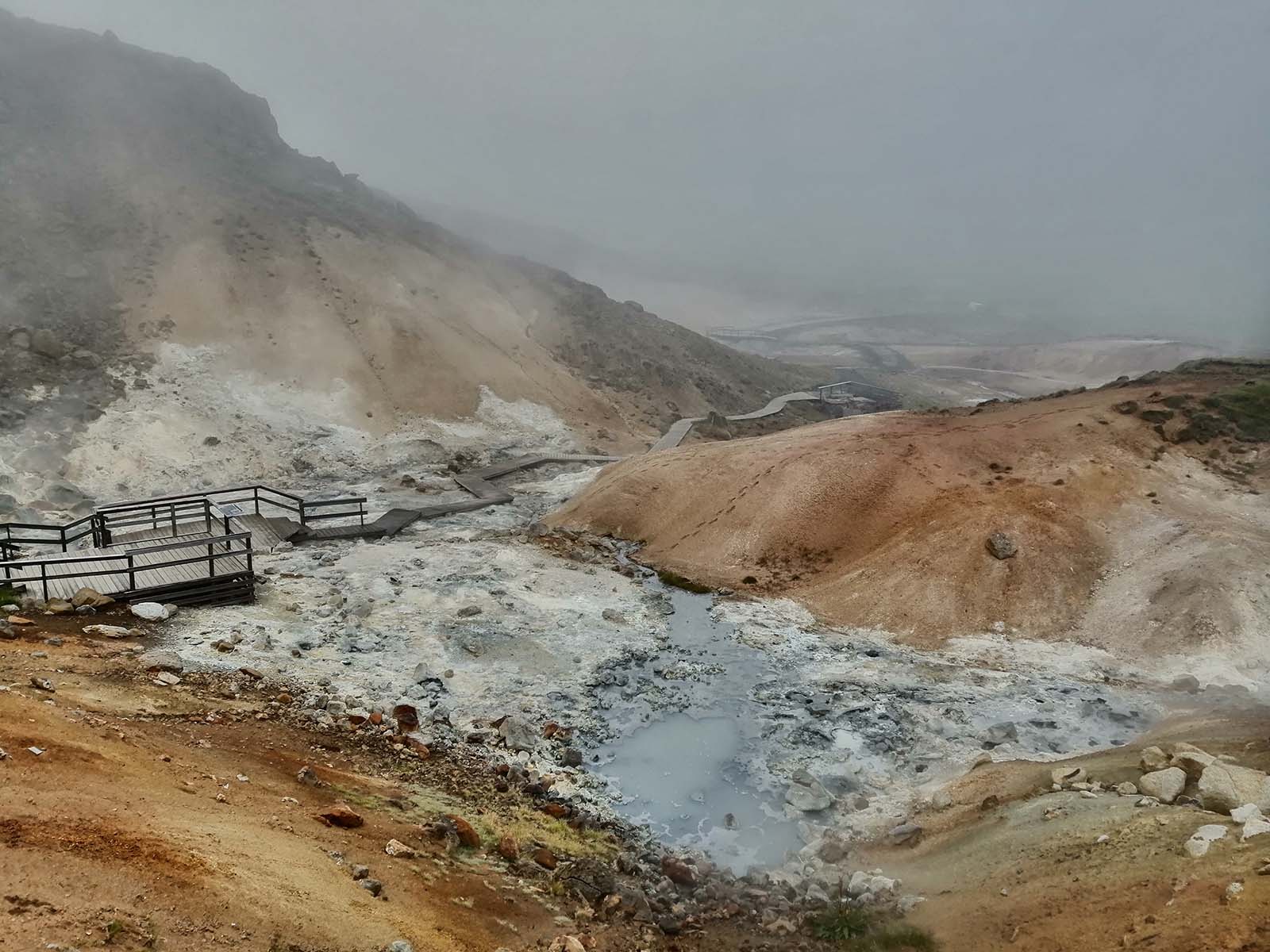 l'area geotermale di Krýsuvík in Islanda - blog di viaggi
