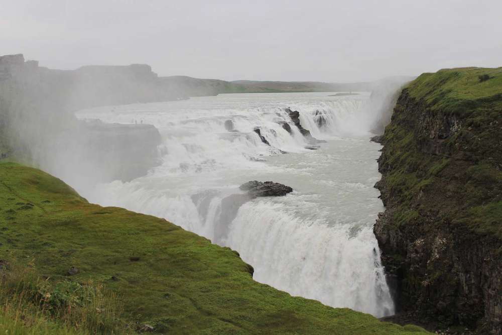 cosa vedere nel circolo d'Oro in Islanda: cascata di gullfoss - blog di viaggi