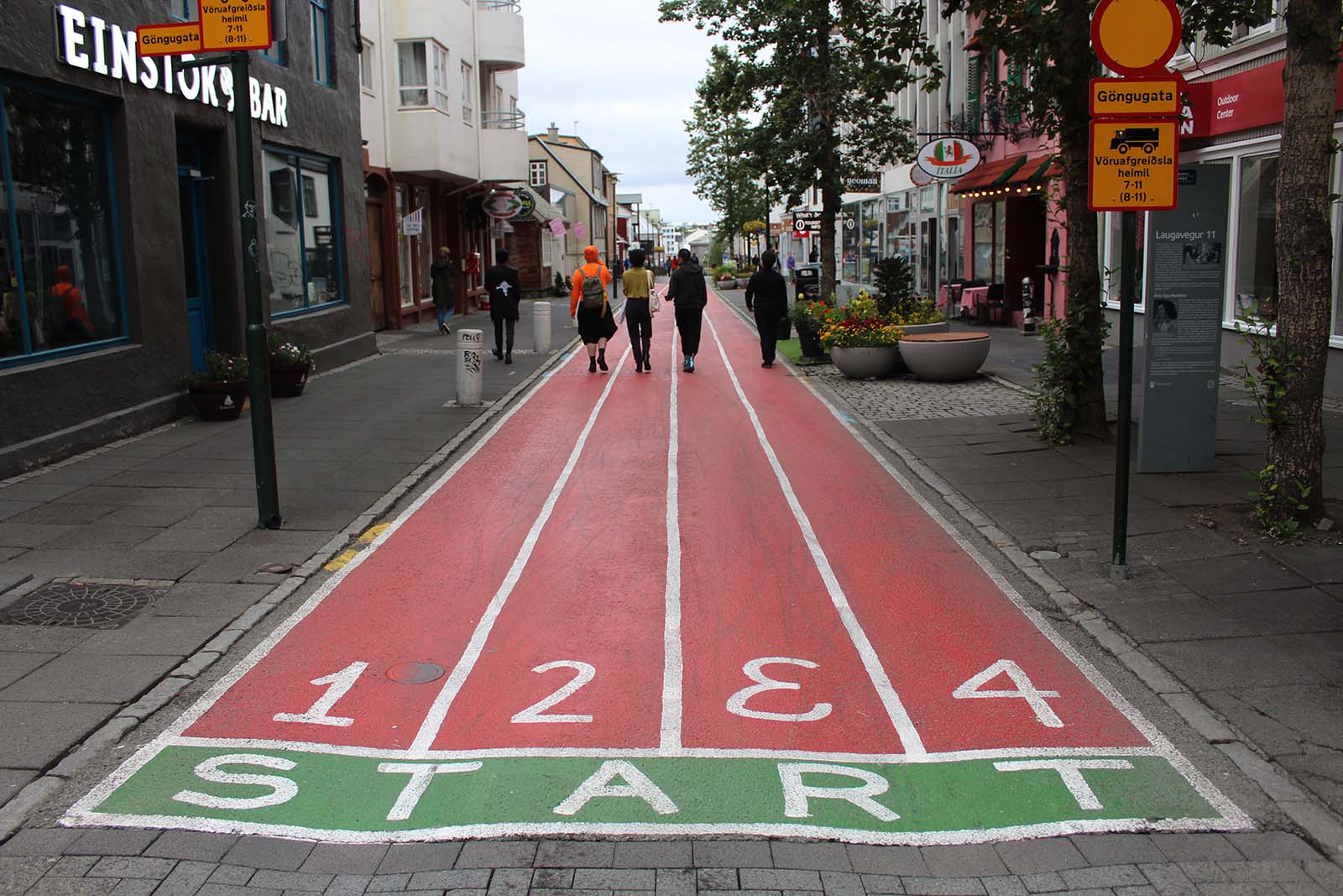 giochi di strada a Reykjavik in Islanda - blog di viaggi