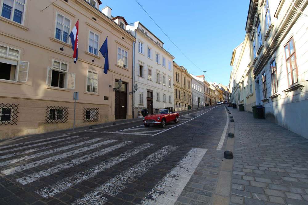 passeggiando lungo le strade della città alta di Zagabria - blog di viaggi
