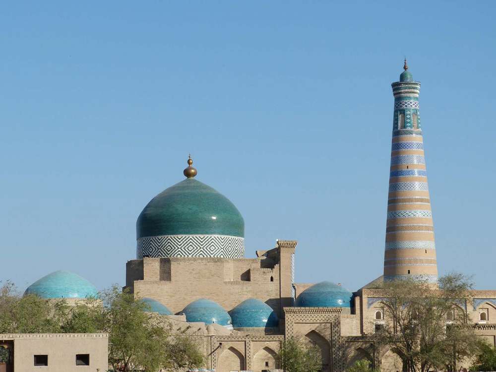 il colore turchese delle cupole in Uzbekistan - blog di viaggi