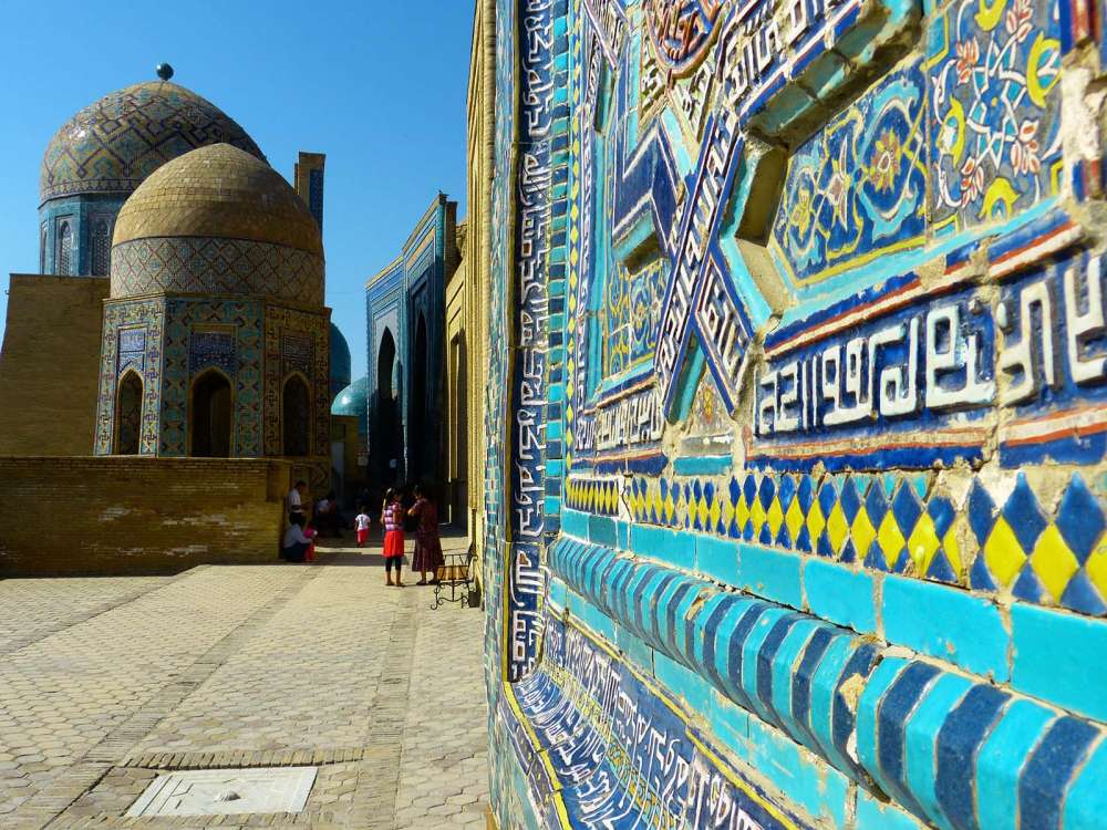 la necropoli di shohizinda a Samarcanda in Uzbekistan - blog di viaggi