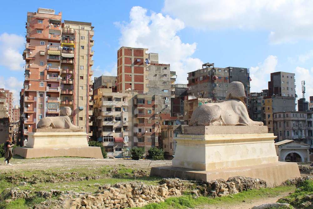 sito archeologico colonna di Pompei ad Alessandria d'Egitto - blog di viaggi