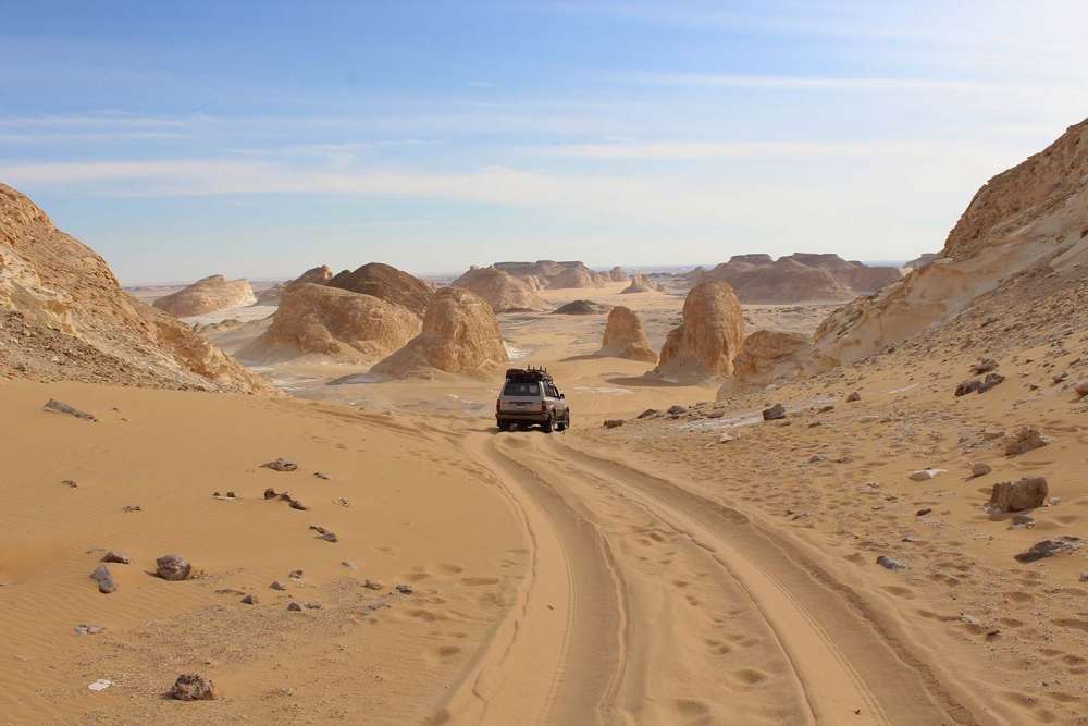 safari nel deserto bianco d'Egitto - blog di viaggi