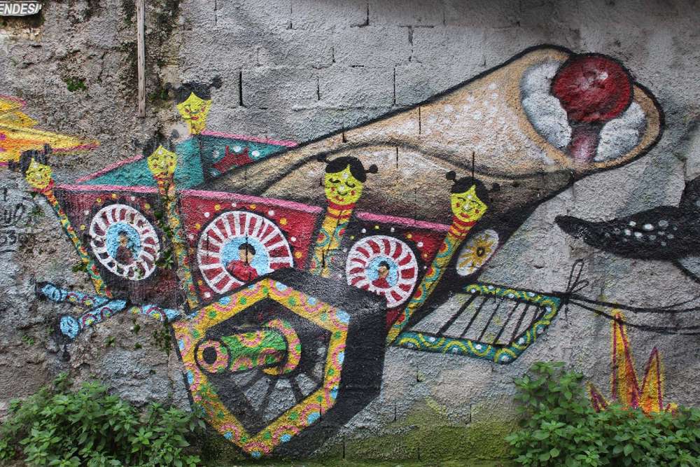 decorazioni sui muri della città di Palermo - blog di viaggi