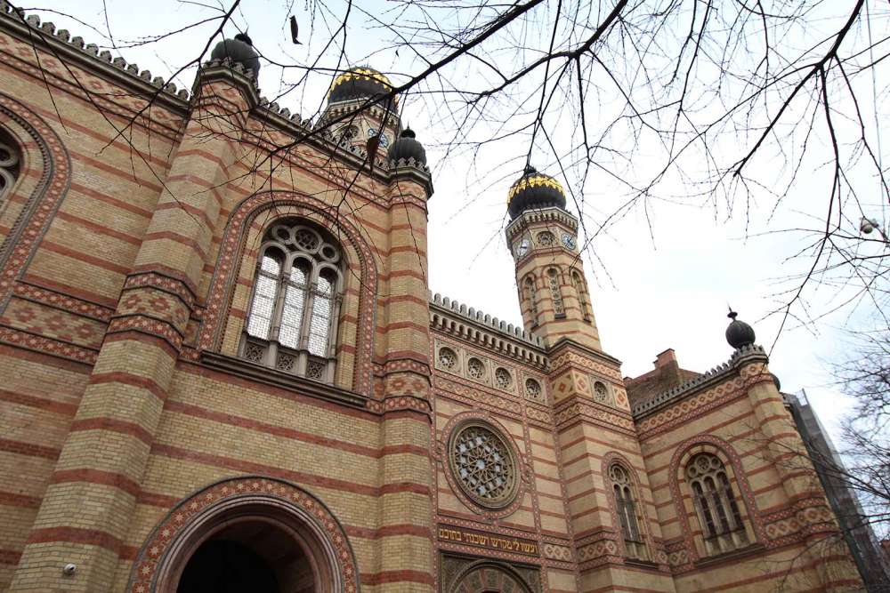 Scorcio della grande Sinagoga di Budapest - blog di viaggi