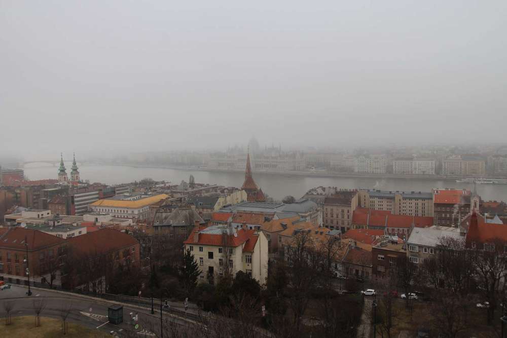 Panorama dal Bastione dei Pescatori verso il Danubio - blog di viaggi
