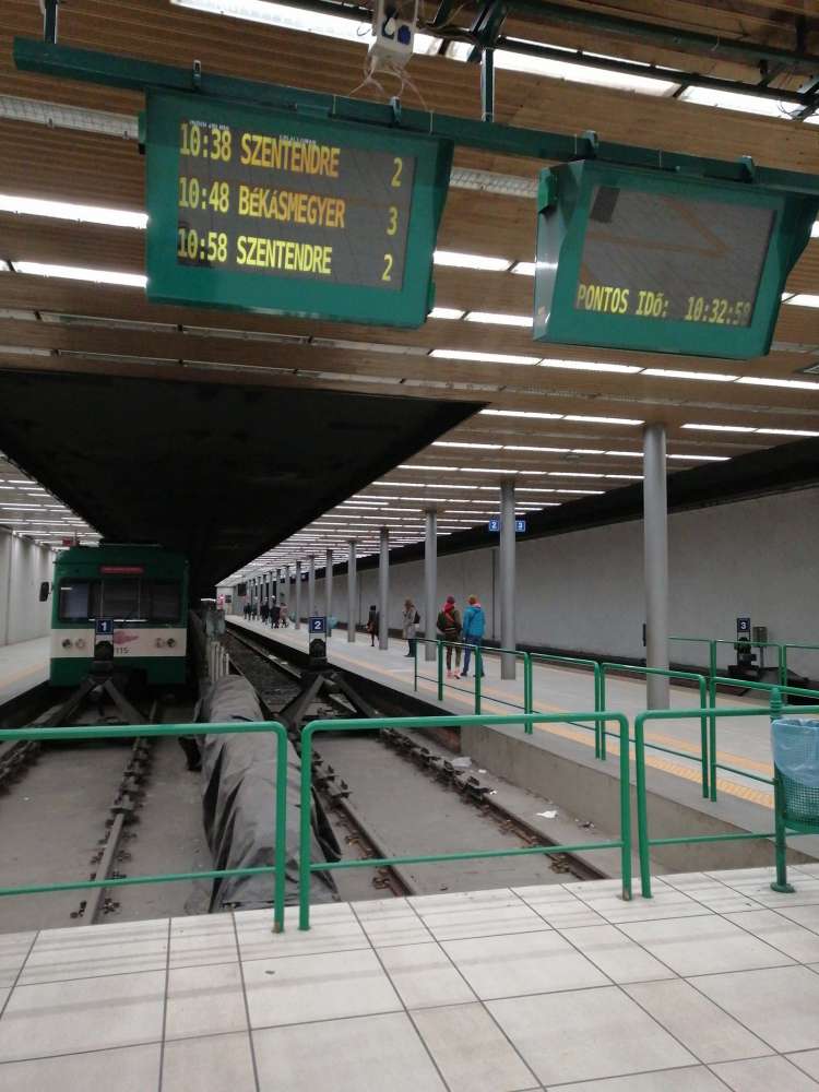 come raggiungere Szentendre da Budapest in treno - blog di viaggi