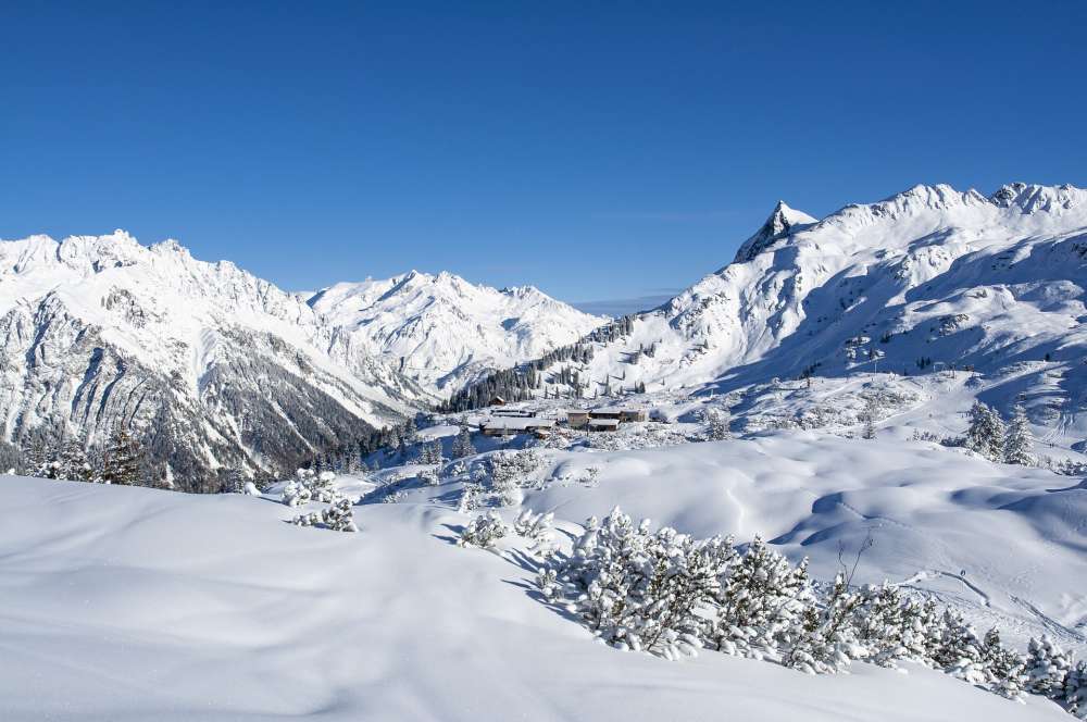 sciare nella regione austriaca del Vorarlberg - blog di viaggi