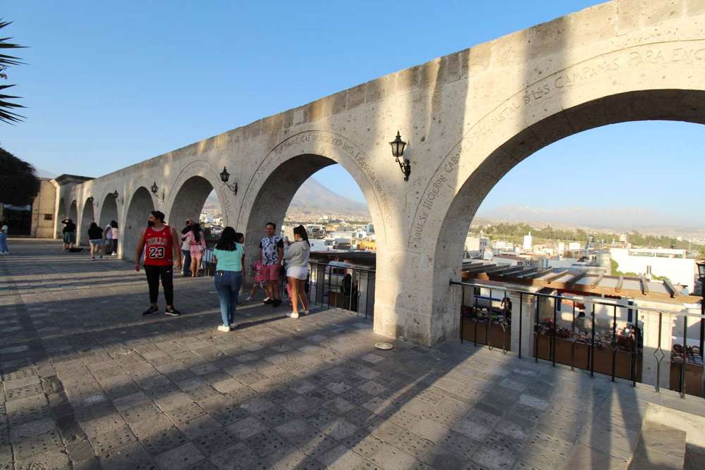 miradord Yanahuara di Arequipa in Perù - blog di viaggi