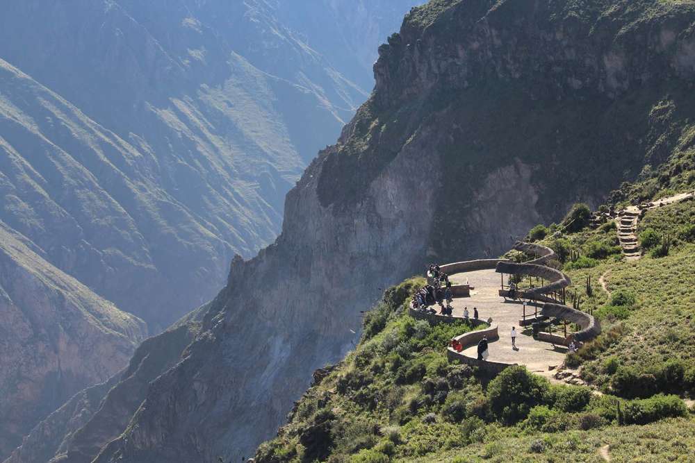 mirador del condor nel colca canyon - blog di viaggi