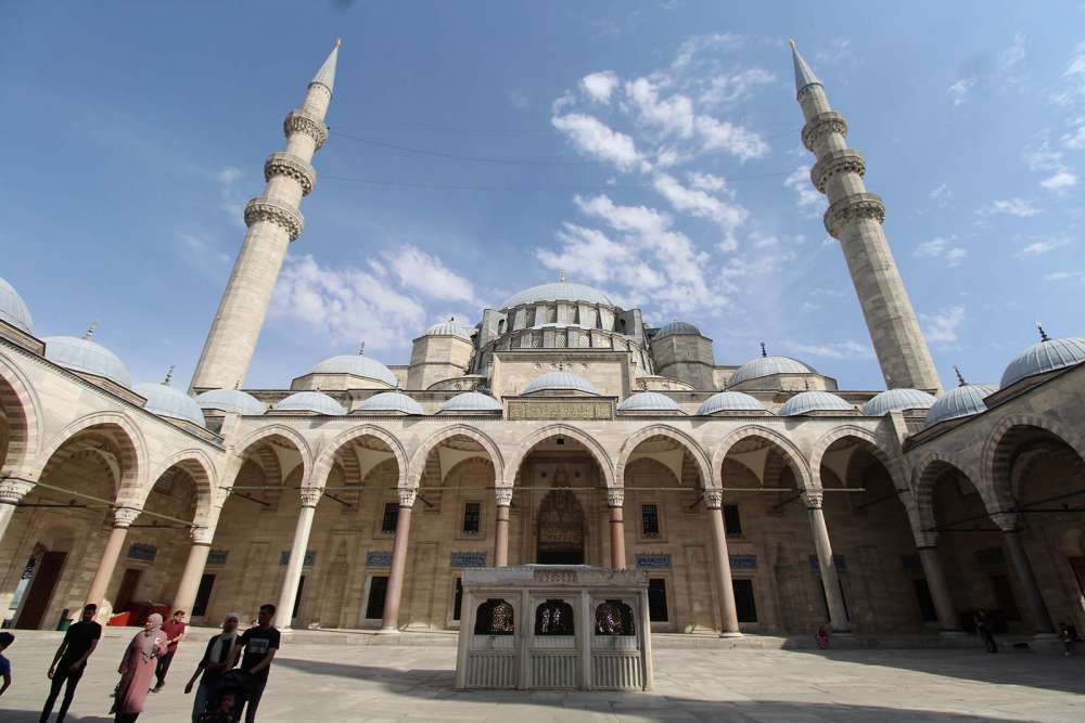 la moschea di Solimano, al seconda più grande di Istanbul - blog di viaggi