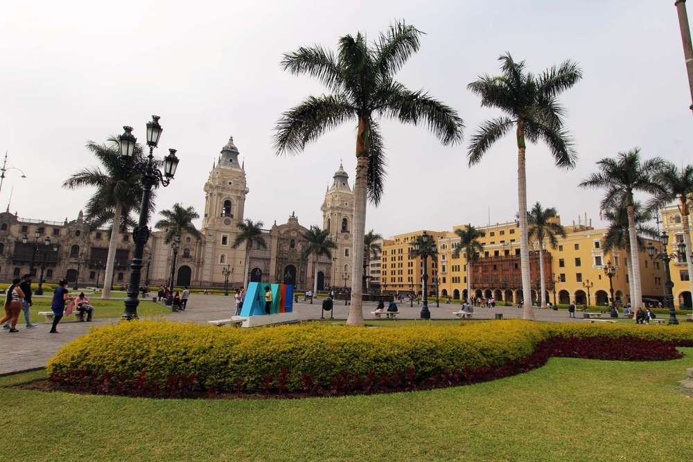 la Plaza d'Armas de Lima in Perù - blog di viaggi