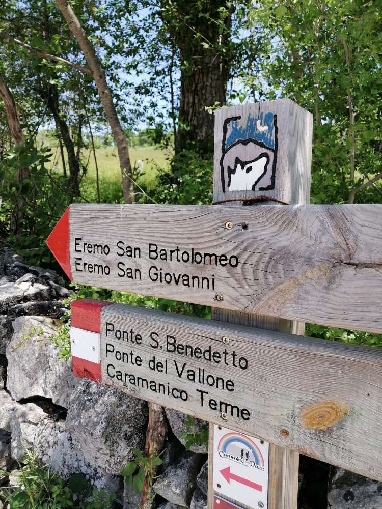 indicazioni per raggiungere l'Eremo di San Bartolomeo in Legio - blog di viaggi