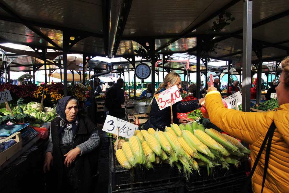 green market di Belgrado: Kalenic market - blog di viaggi
