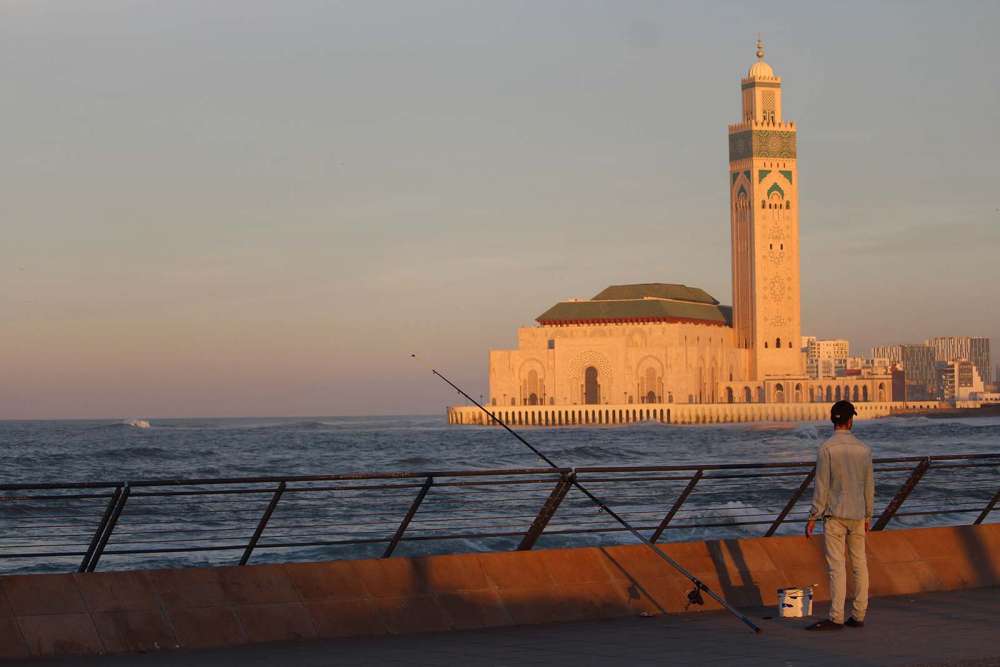 moschea di Hassan II a Casablanca vista dalle Corniche - blog di viaggi