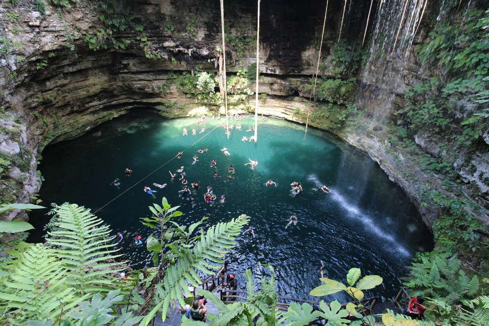 visitare il cenote Saalam nei dintorni di Valladolid - blog di viaggi