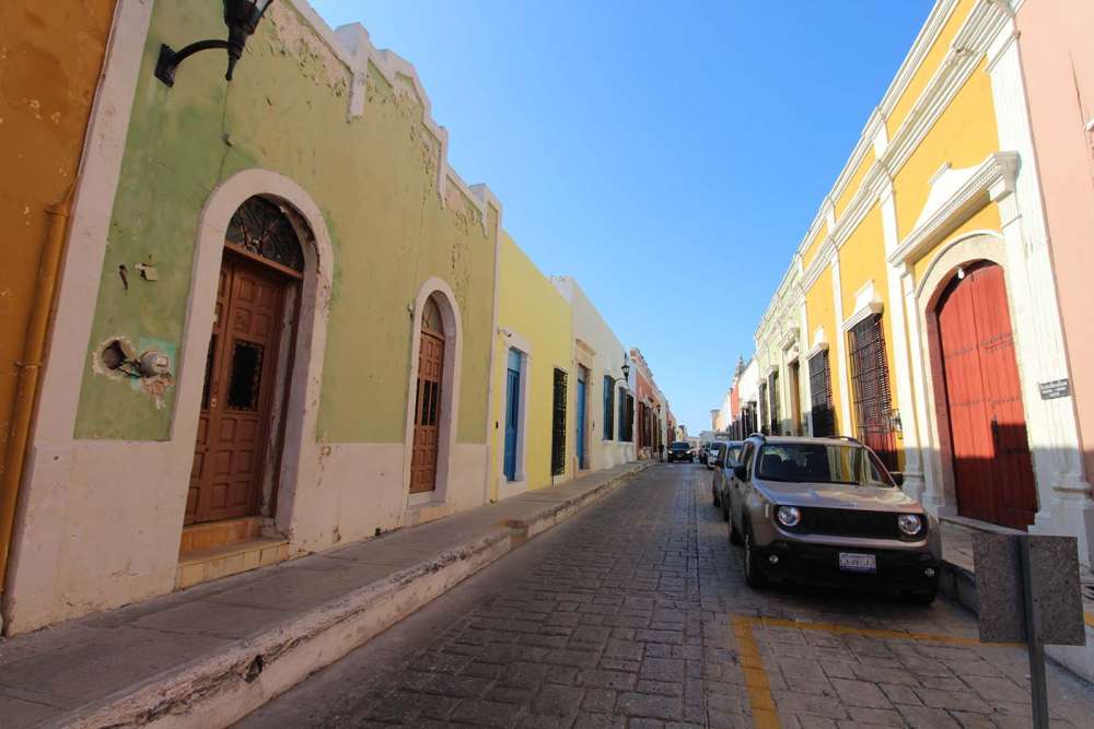 passeggiando per le strade colorate di Campeche in Messico - blog di viaggi